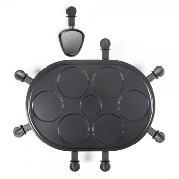 Raclette- und Mini-Crêpes-Gerät für 8 Personen